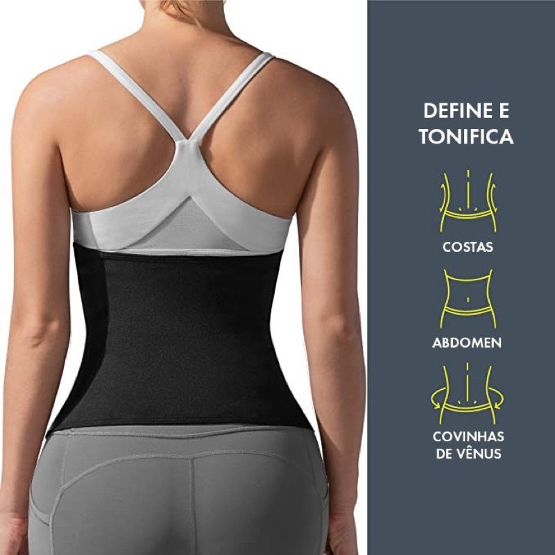 Cinta Redutora de Cintura Hot Shapers Neotex Unisex