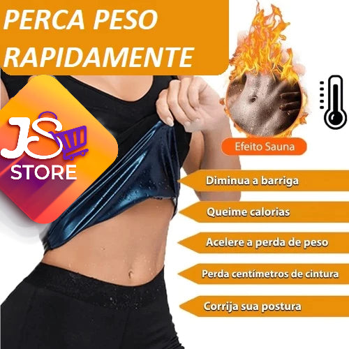 Cinta Regata Feminina Queima Gorduras Barriga Camiseta